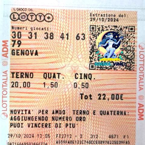 Colpaccio ancora su Genova